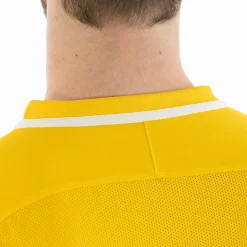Nike Stripe Division III Voetbalshirt Lange Mouwen Geel Zwart