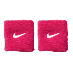 Nike Swoosh Classic Polsbanden 2-Pack Felroze Wit