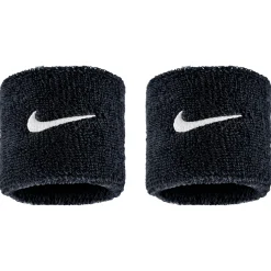 Nike Swoosh Classic Polsbanden 2-Pack Zwart Wit