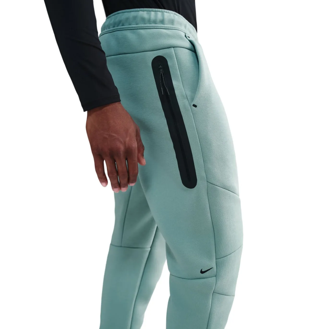 Nike Tech Fleece Sportswear Joggingbroek Turquoise Zwart