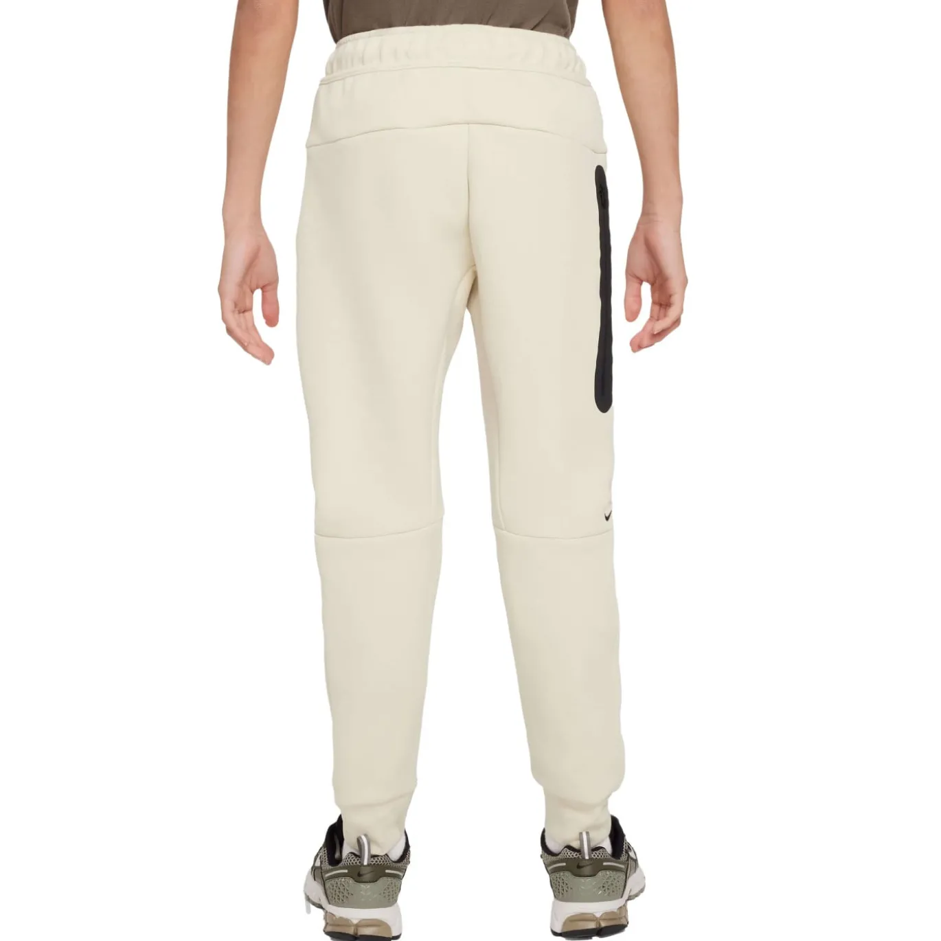 Nike Tech Fleece Sportswear Joggingbroek Kids Gebroken Wit Zwart