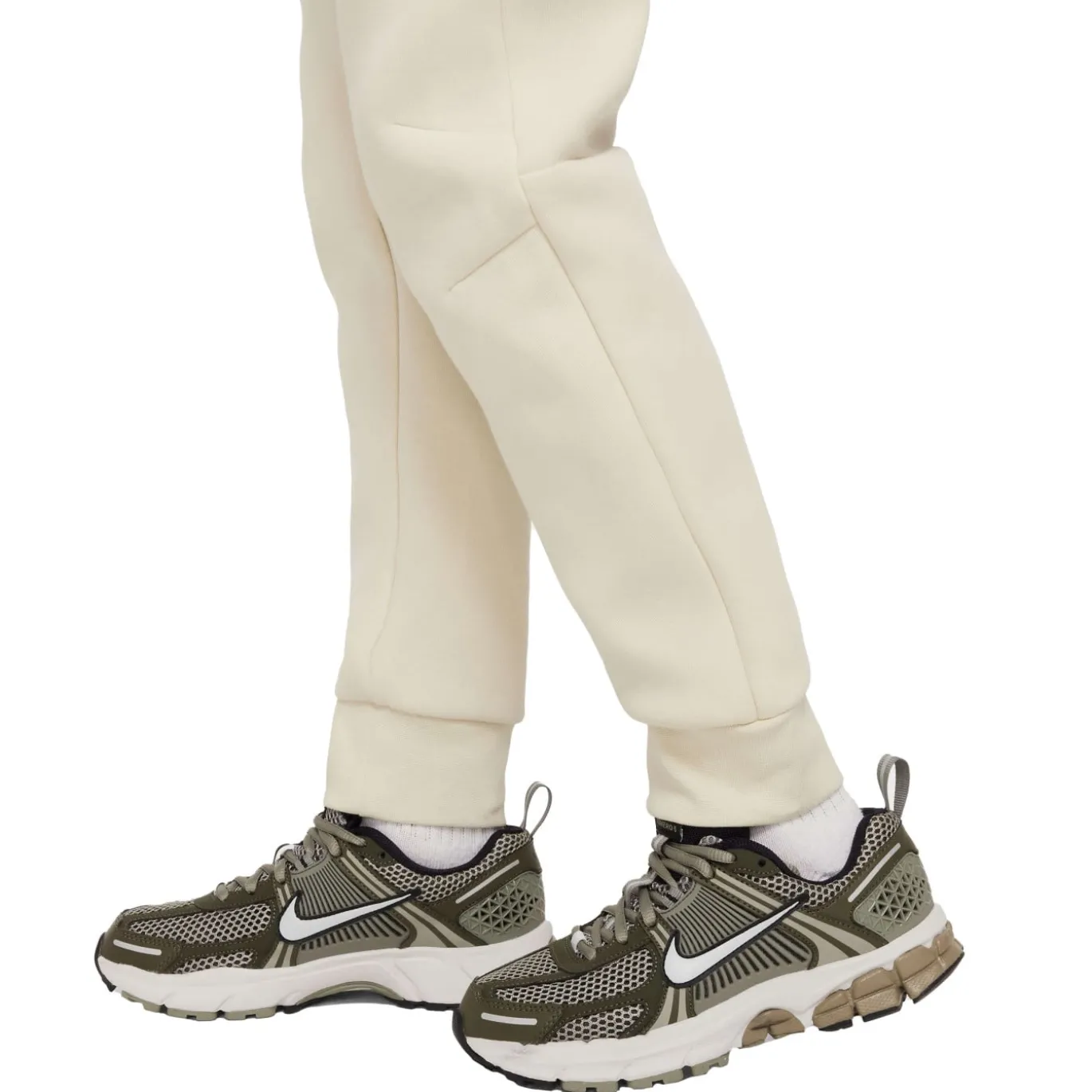 Nike Tech Fleece Sportswear Joggingbroek Kids Gebroken Wit Zwart
