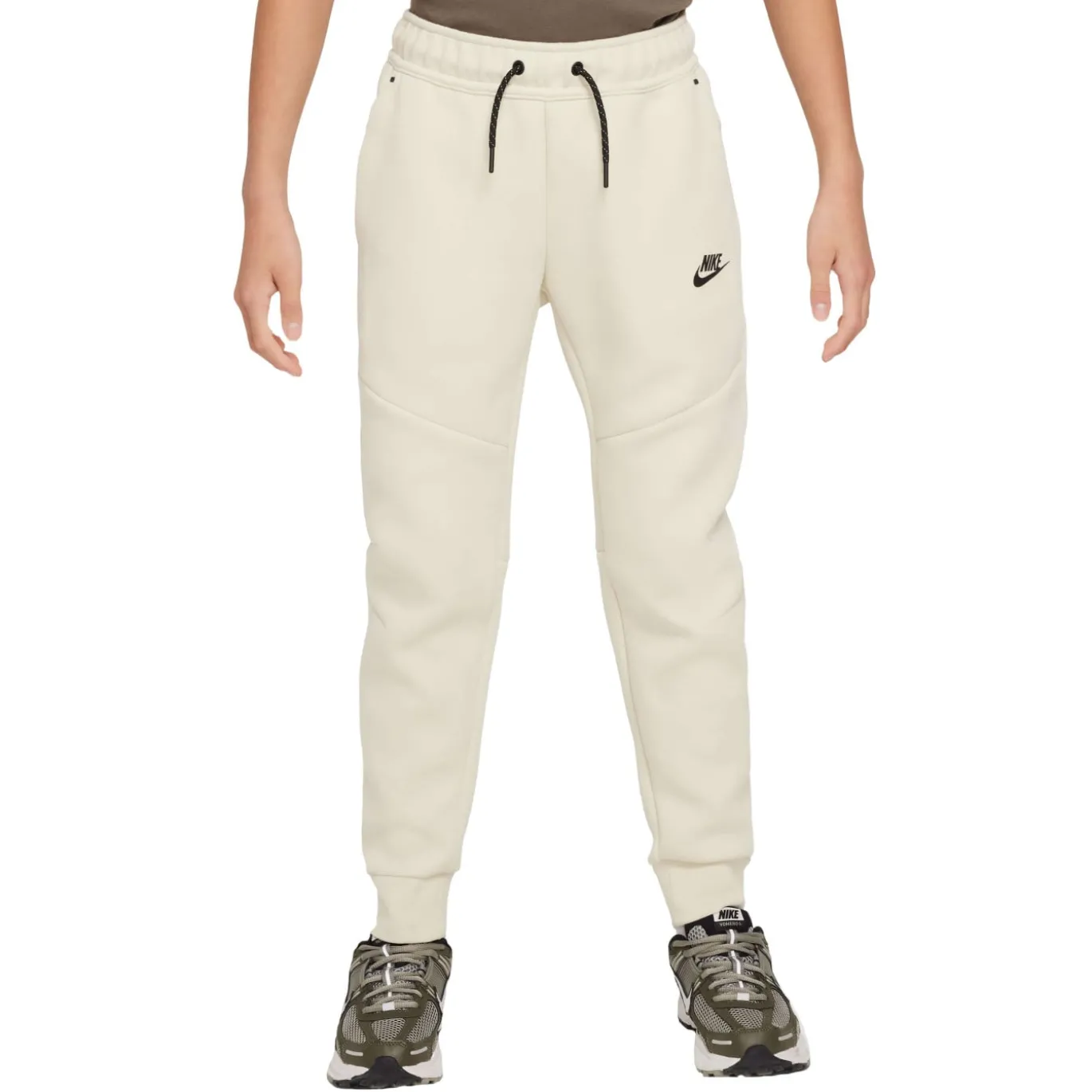 Nike Tech Fleece Sportswear Joggingbroek Kids Gebroken Wit Zwart