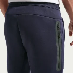 Nike Tech Fleece Sportswear Joggingbroek Donkerblauw Felrood