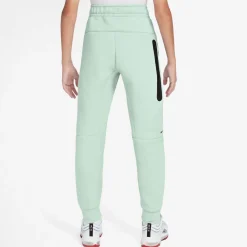 Nike Tech Fleece Sportswear Joggingbroek Kids Lichtgroen Zwart