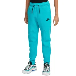 Nike Tech Fleece Sportswear Joggingbroek Kids Turquoise Zwart