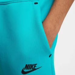 Nike Tech Fleece Sportswear Joggingbroek Kids Turquoise Zwart