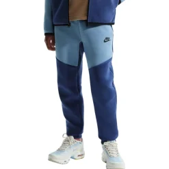 Nike Tech Fleece Sportswear Joggingbroek Kids Donkerblauw Blauw Zwart