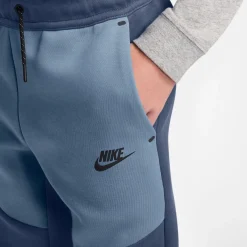 Nike Tech Fleece Sportswear Joggingbroek Kids Donkerblauw Blauw Zwart