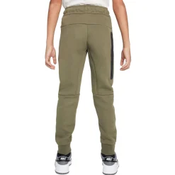 Nike Tech Fleece Sportswear Joggingbroek Kids Olijfgroen Grijs Zwart