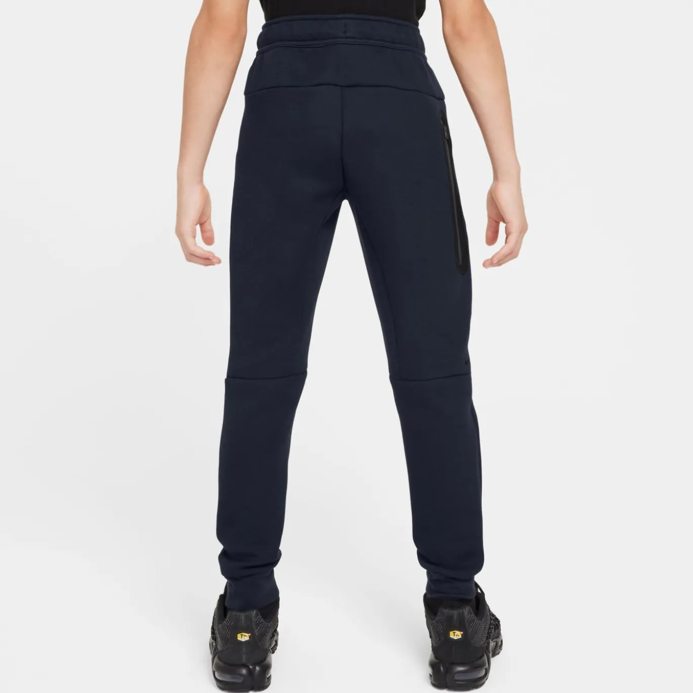 Nike Tech Fleece Sportswear Joggingbroek Kids Donkerblauw Zwart