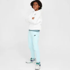 Nike Tech Fleece Sportswear Joggingbroek Kids Lichtblauw Zwart