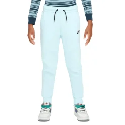 Nike Tech Fleece Sportswear Joggingbroek Kids Lichtblauw Zwart