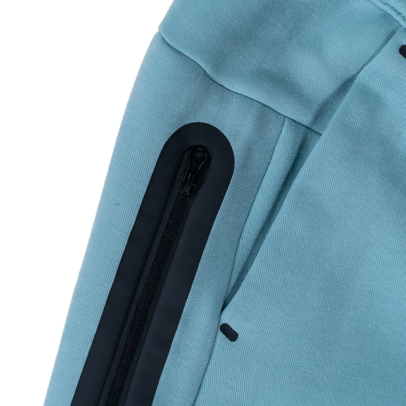 Nike Tech Fleece Sportswear Joggingbroek Kids Blauw Zwart