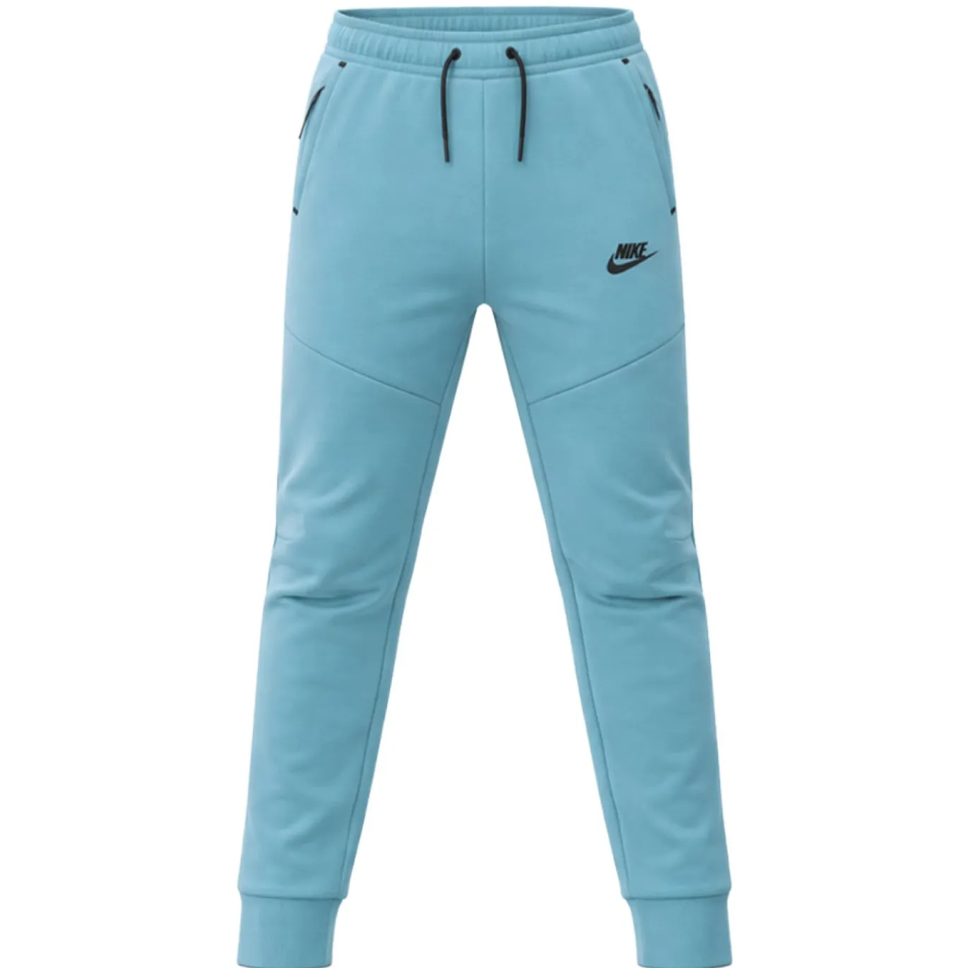 Nike Tech Fleece Sportswear Joggingbroek Kids Blauw Zwart