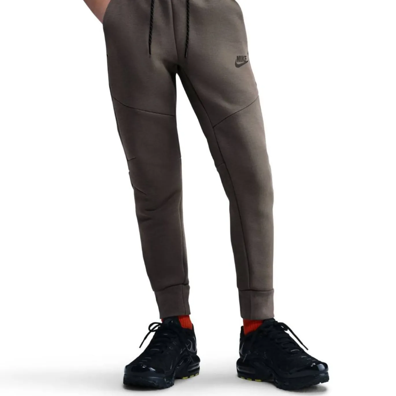 Nike Tech Fleece Sportswear Joggingbroek Kids Grijs Zwart