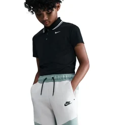 Nike Tech Fleece Sportswear Joggingbroek Kids Grijsgroen Wit Zwart