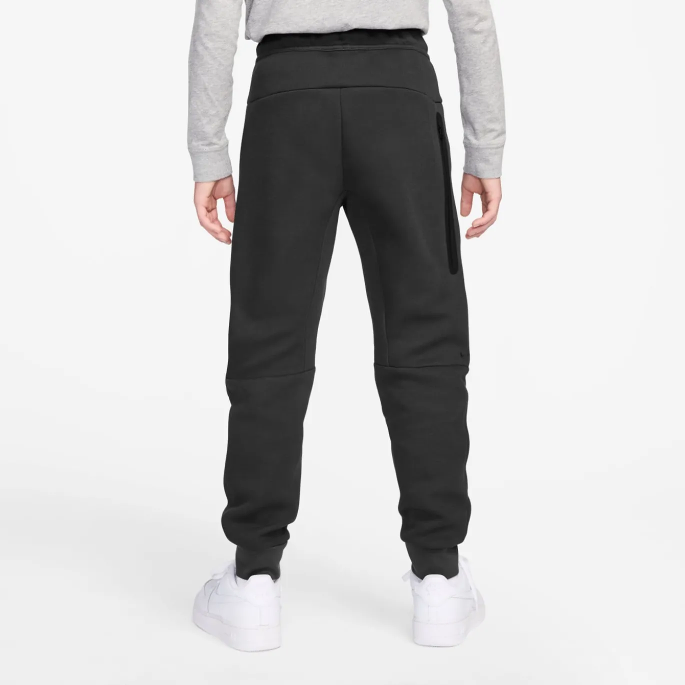 Nike Tech Fleece Sportswear Joggingbroek Kids Zwart Felrood