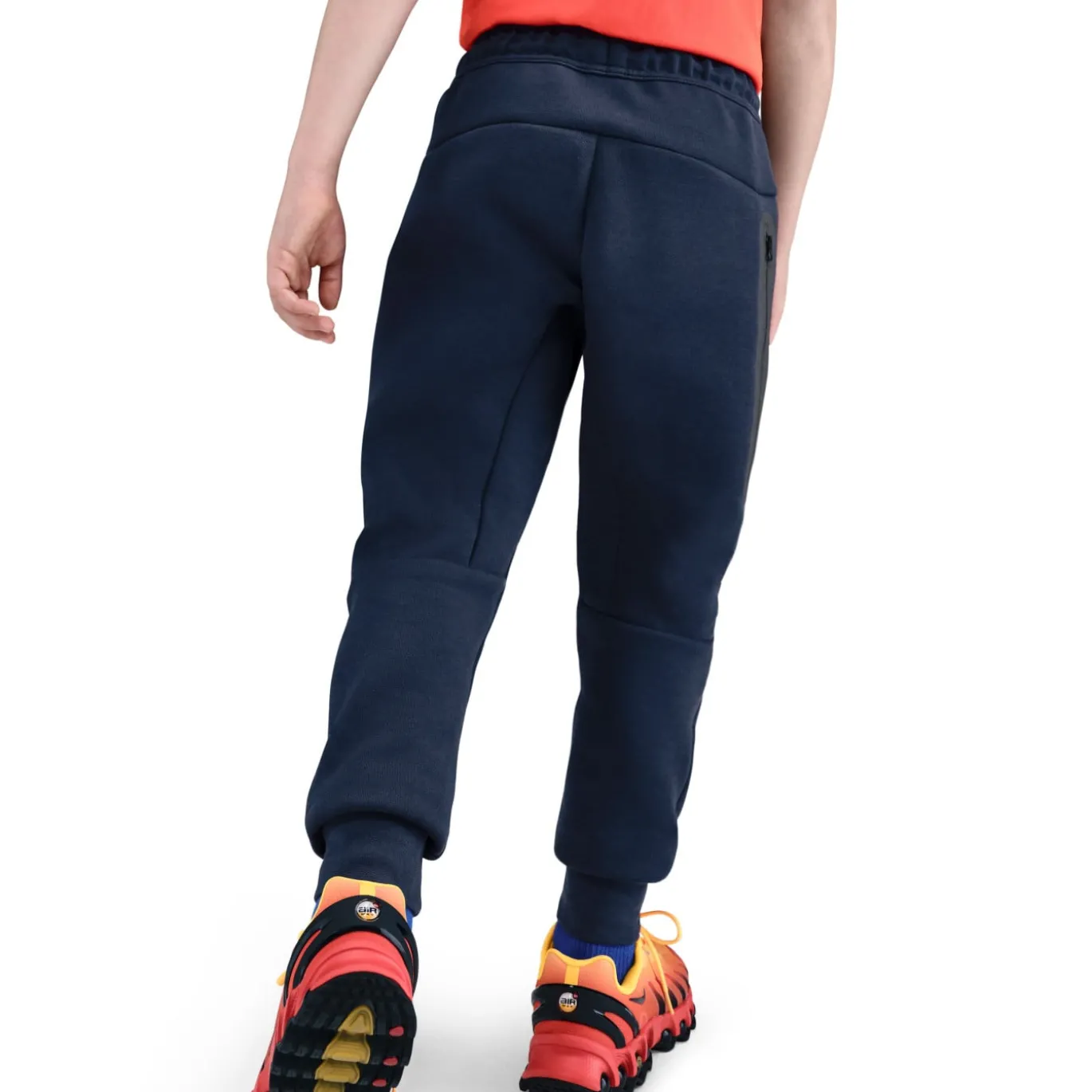 Nike Tech Fleece Sportswear Joggingbroek Kids Donkerblauw Zwart