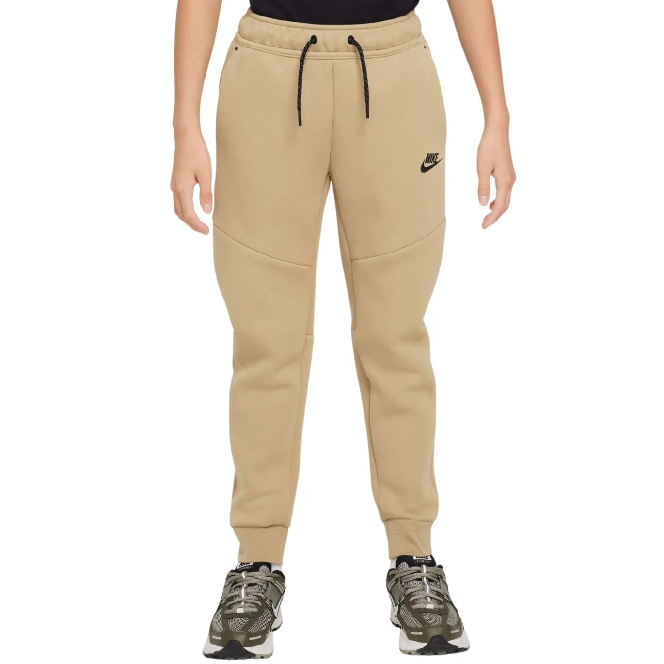 Nike Tech Fleece Sportswear Joggingbroek Kids Zandbruin Zwart
