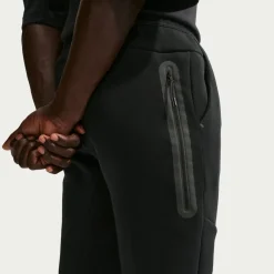 Nike Tech Fleece Sportswear Joggingbroek Zwart Felrood