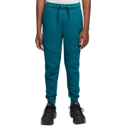 Nike Tech Fleece Sportswear Joggingbroek Kids Turquoise Zwart