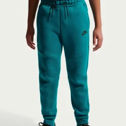 Nike Tech Fleece Sportswear Joggingbroek Kids Turquoise Zwart
