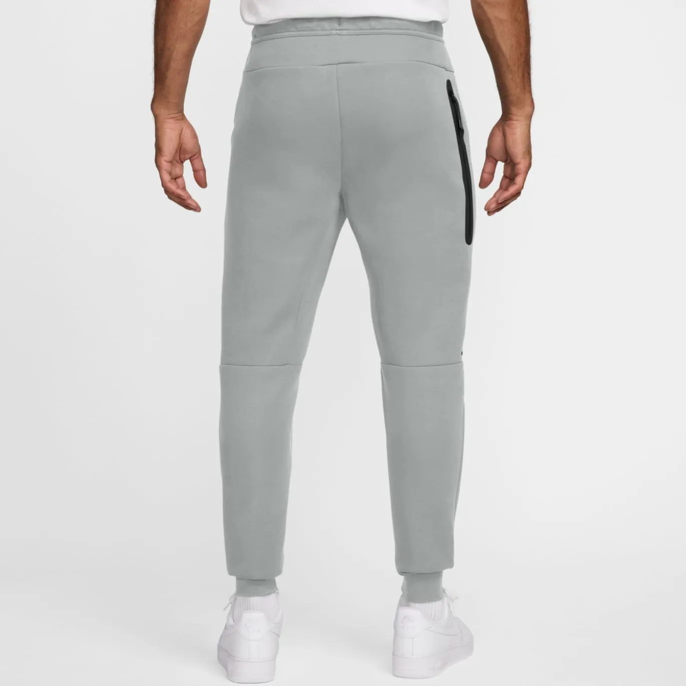 Nike Tech Fleece Sportswear Joggingbroek Donkergrijs Lichtgrijs Felgroen