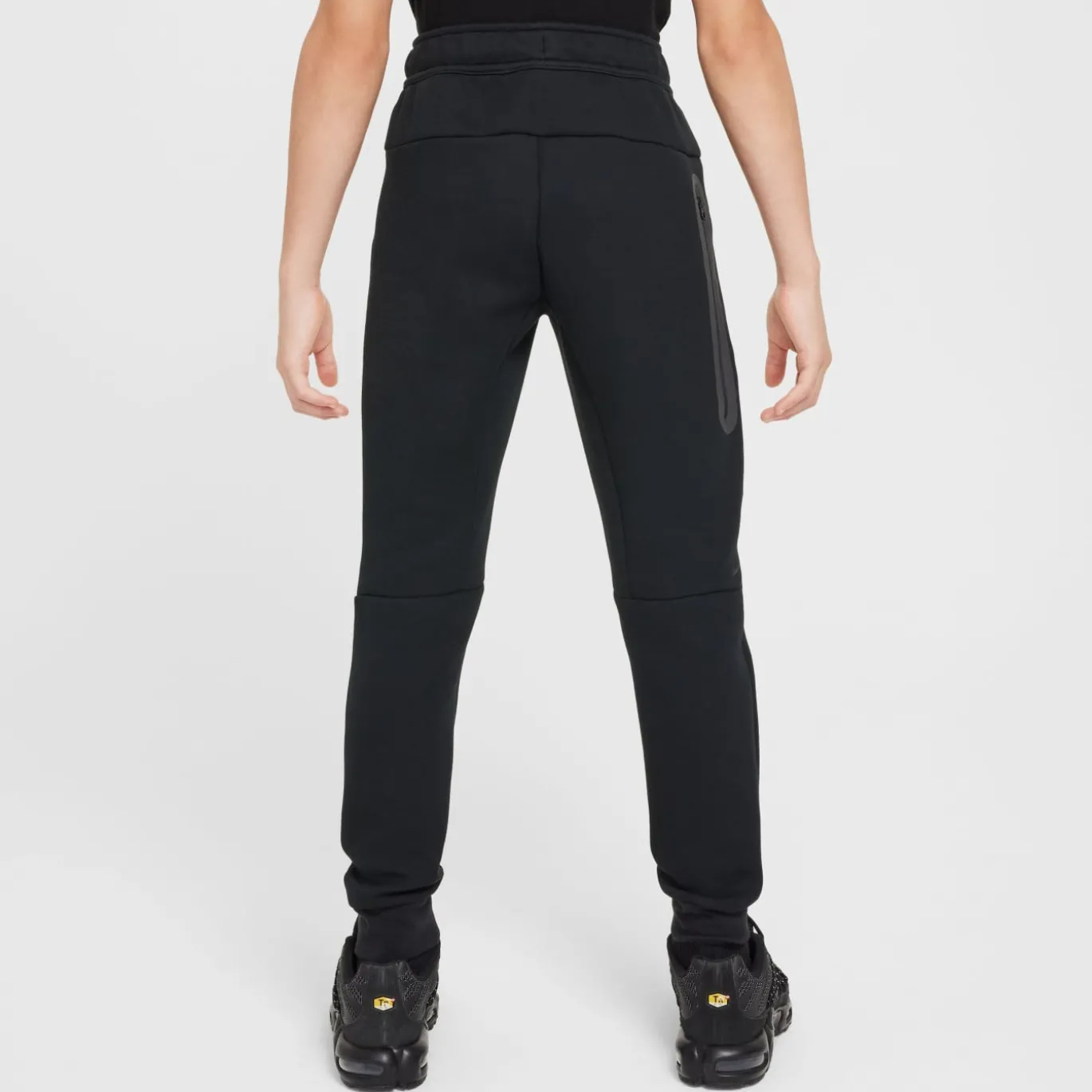 Nike Tech Fleece Sportswear Joggingbroek Kids Zwart Grijs