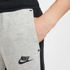 Nike Tech Fleece Sportswear Joggingbroek Kids Zwart Grijs