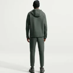 Nike Tech Fleece Sportswear Joggingbroek Donkergroen Zwart