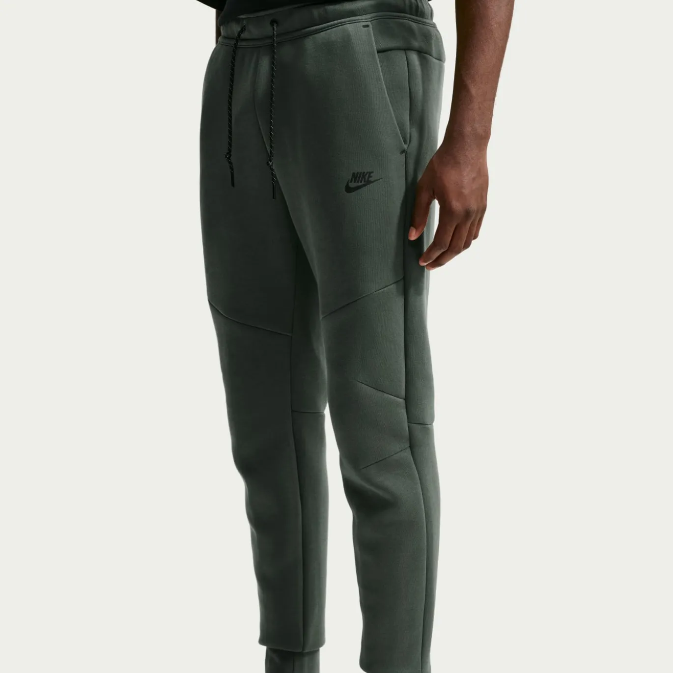 Nike Tech Fleece Sportswear Joggingbroek Donkergroen Zwart