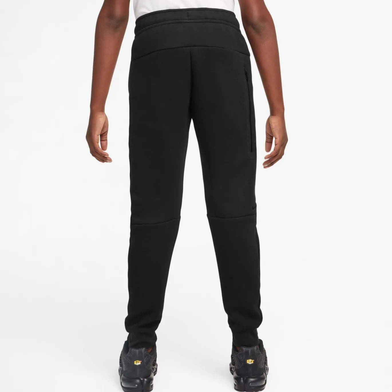 Nike Tech Fleece Sportswear Joggingbroek Kids Zwart Donkergrijs