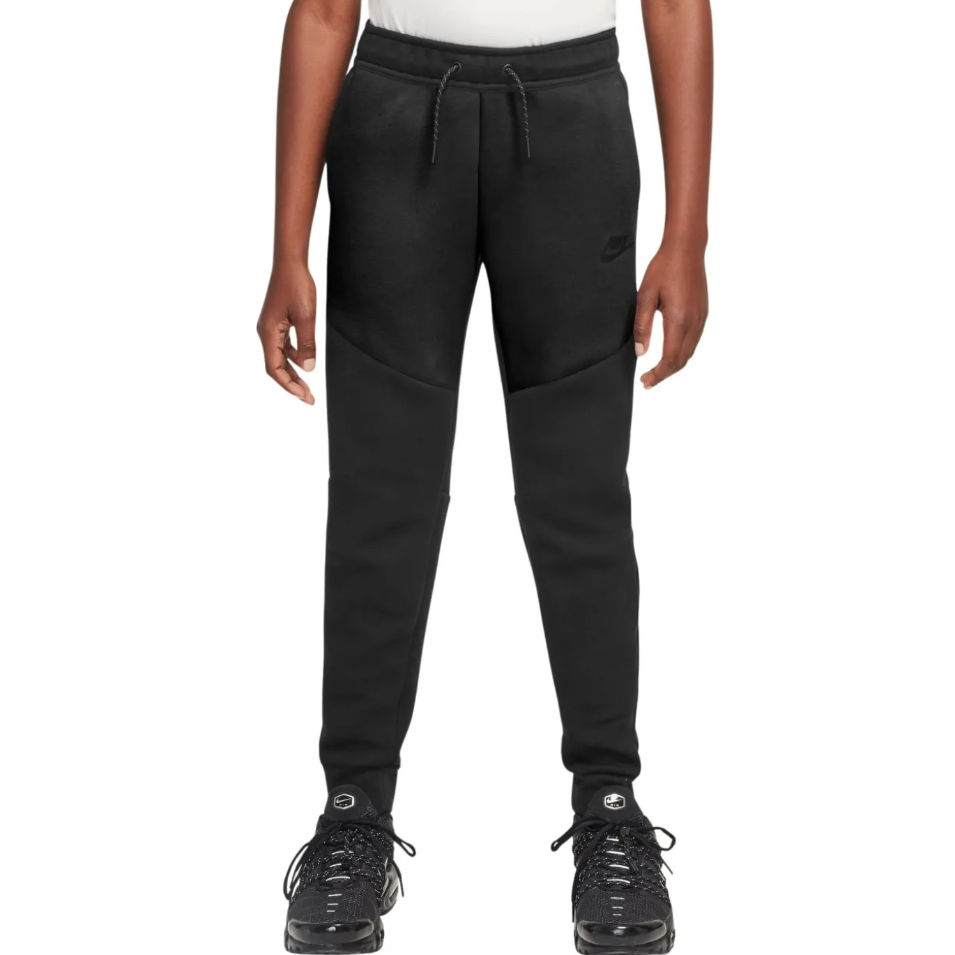 Nike Tech Fleece Sportswear Joggingbroek Kids Zwart Donkergrijs