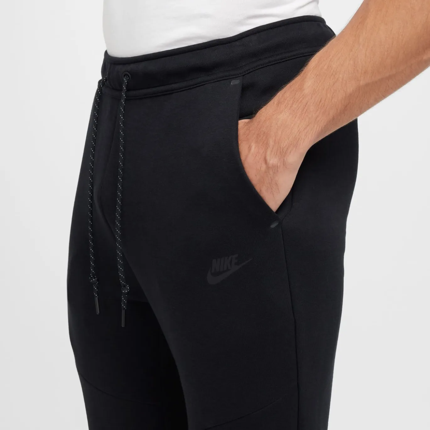 Nike Tech Fleece Sportswear Joggingbroek Zwart Donkergrijs