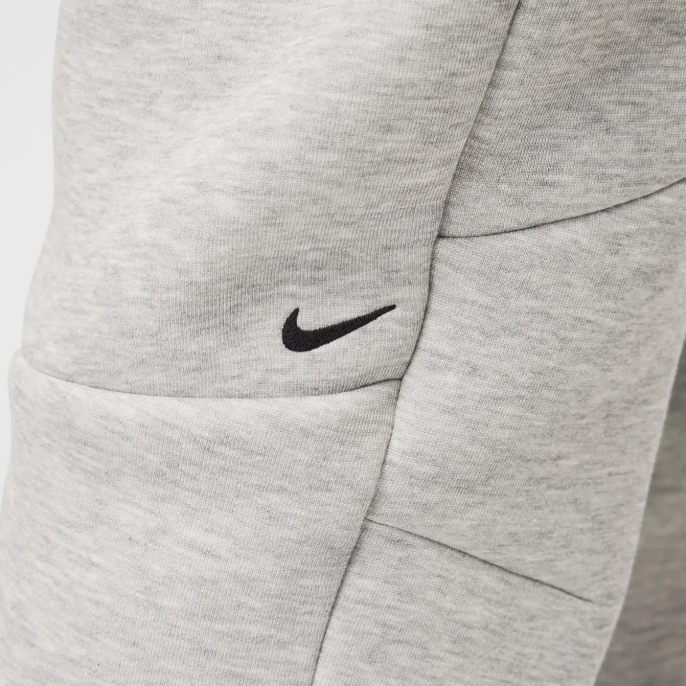 Nike Tech Fleece Sportswear Joggingbroek Lichtgrijs Zwart