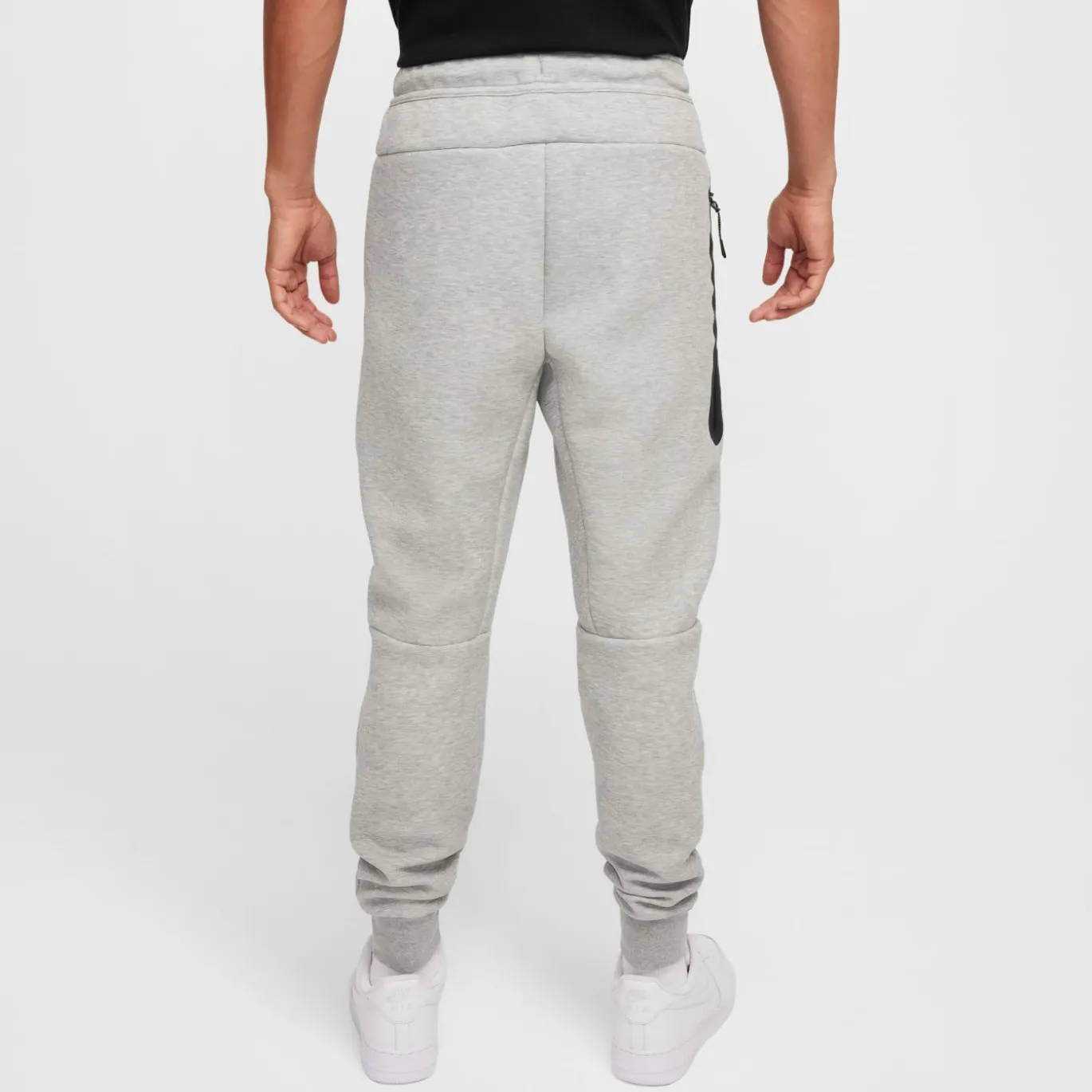 Nike Tech Fleece Sportswear Joggingbroek Lichtgrijs Zwart