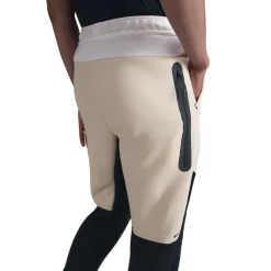 Nike Tech Fleece Sportswear Trainingspak Beige Zwart Gebroken Wit