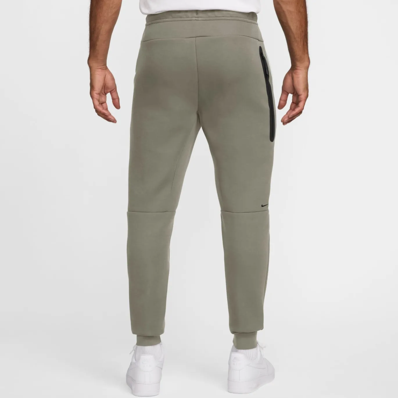 Nike Tech Fleece Sportswear Trainingspak Grijsgroen Lichtgrijs Zwart