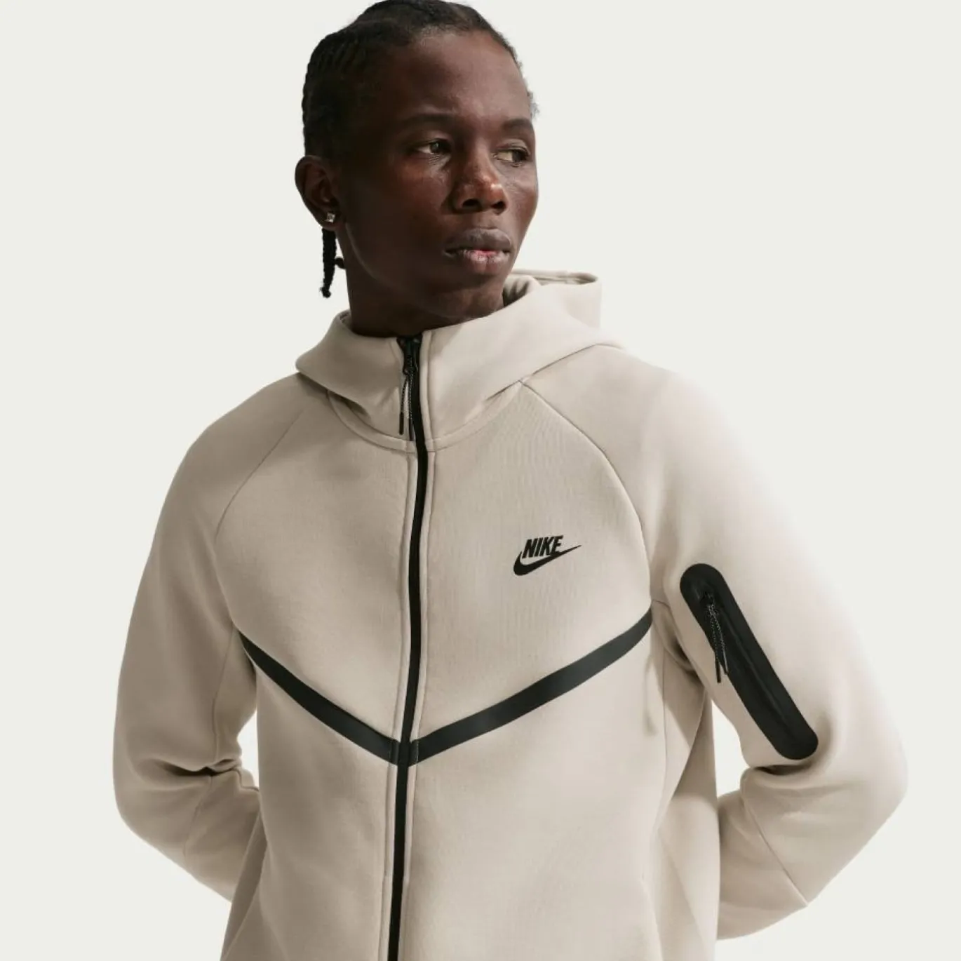 Nike Tech Fleece Sportswear Trainingspak Donkergrijs Zwart