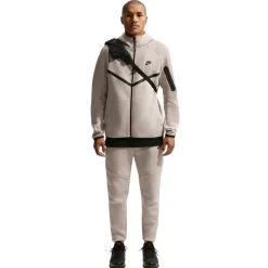 Nike Tech Fleece Sportswear Trainingspak Donkergrijs Zwart