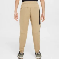 Nike Tech Fleece Sportswear Trainingspak Kids Beige Donkergroen Zwart
