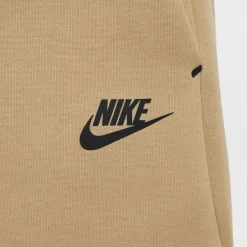 Nike Tech Fleece Sportswear Trainingspak Kids Beige Donkergroen Zwart