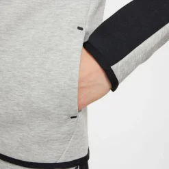 Nike Tech Fleece Sportswear Trainingspak Kids Zwart Lichtgrijs