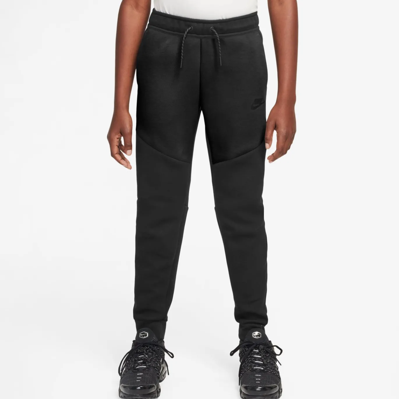 Nike Tech Fleece Sportswear Trainingspak Kids Zwart Lichtgrijs Zwart