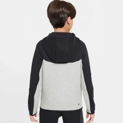 Nike Tech Fleece Sportswear Trainingspak Kids Zwart Lichtgrijs Zwart