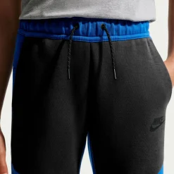 Nike Tech Fleece Sportswear Trainingspak Kids Donkerblauw Donkergrijs Zwart