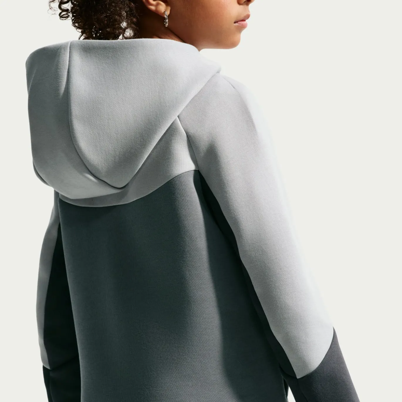 Nike Tech Fleece Sportswear Trainingspak Kids Grijs Donkergrijs Zwart Lichtblauw