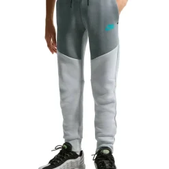 Nike Tech Fleece Sportswear Trainingspak Kids Grijs Donkergrijs Zwart Lichtblauw