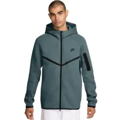 Nike Tech Fleece Sportswear Trainingspak Blauwgroen Zwart